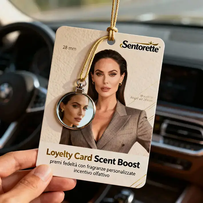 Loyalty Card Scent Boost: reward loyalty with personalized fragrances﻿﻿